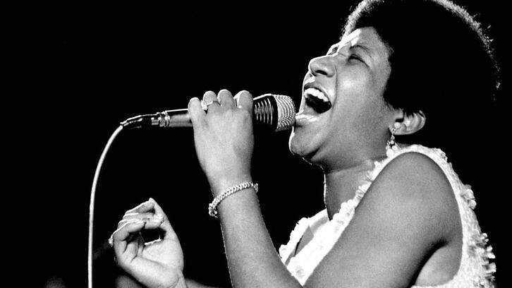 Aretha Franklin.