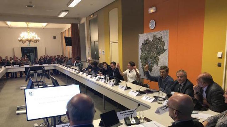 El consejo de la Mancomunidad de Quimper Bretagne Occidental se pronunciónde manea unánime en favor de un referéndum. (@Ouest-France)