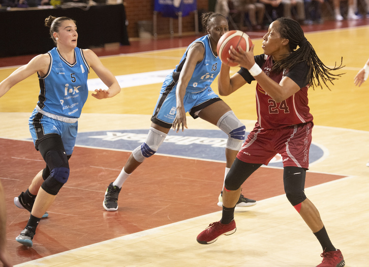 Gernika ya piensa en el play off e IDK se ha quedado muy cerca de lograr el billete. (Raúl BOGAJO/FOKU)