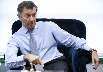 José Angel Corres, presidente de la Cámara y exconsejero de Euskaltel. (Marisol RAMIREZ | FOKU)