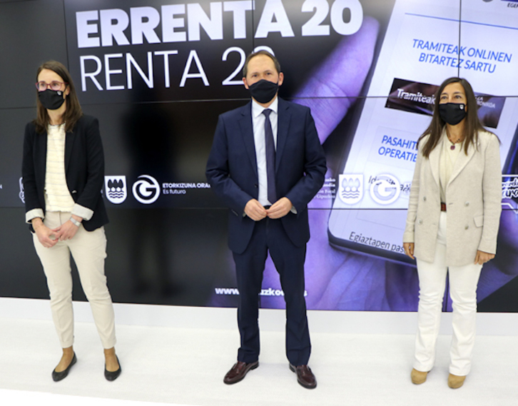 Comparecencia de los responsables de la Hacienda de Gipuzkoa. (DIPUTACIÓN DE GIPUZKOA)