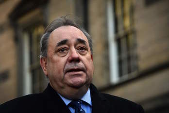 Alex Salmond, en una imagen de 2018. (Andy BUCHANAN / AFP)