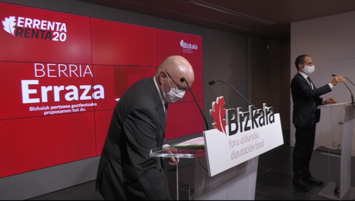 Presentación de la nueva campaña de la renta de la Diputación de Bizkaia. (bizkaia.eus)