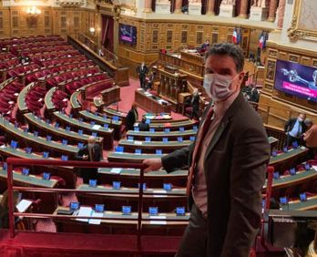 Lege proposamenaren egilea den Paul Molac diputatua Asanblea Nazionalean. (PAULMOLAC.BZH)