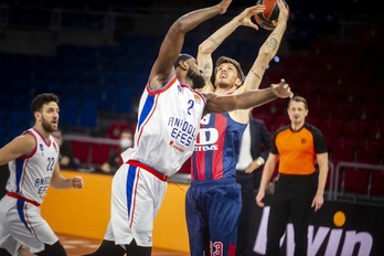 Polonara, uno de los mejores jugadores de la semana de la Euroliga. (Jaizki FONTANEDA / FOKU)
