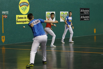 Galartza izan da unerik zailenetan bikoteari eutsi diona (Maialen ANDRES / FOKU)