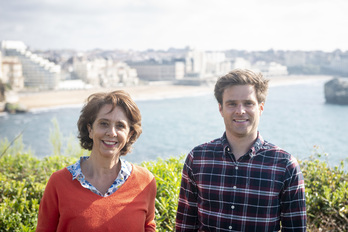 Corinne Martineau et Jean-Baptiste Dussaussois-Larralde sont indépendants au sein du conseil municipal de Biarritz. © Guillaume FAUVEAU 