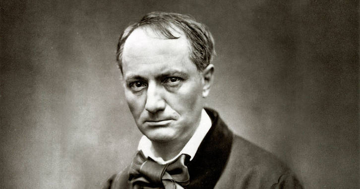 Charles Baudelaire fotografiado por Étienne Carjat en 1863. (NAIZ)
