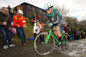 Jonathan Lastra en la Itzulia de 2019. (Oskar MATXIN / FOKU)
