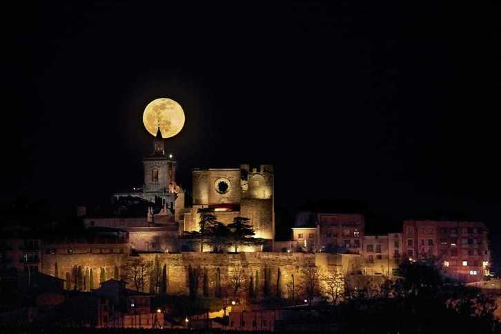 Viana, enclave fronterizo de Nafarroa,. (Rubén Martínez de Laguna)