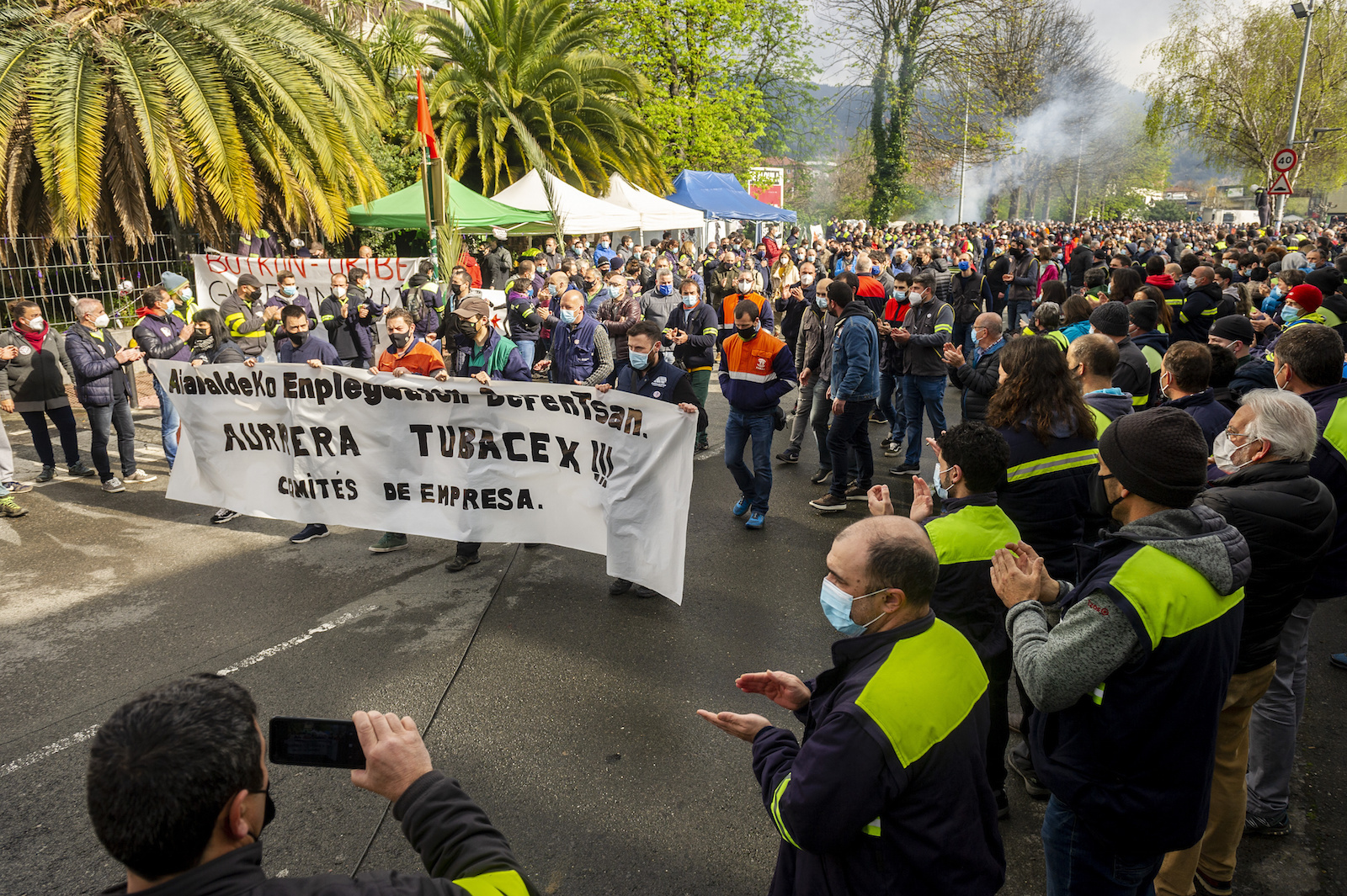 Langileen mobilizazioa. (Jaizki FONTANEDA/FOKU)