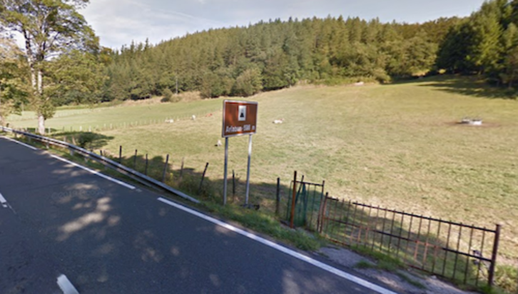 El puerto de Arlaban, entre Araba y Gipuzkoa, donde Aixeindar proyecta el quinto parque eólico.