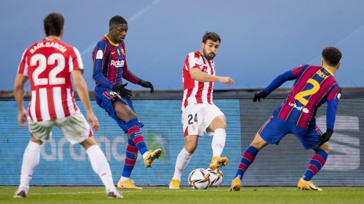 Balenziaga fue uno de los artífices del triunfo en la última Supercopa. (@AthleticClub)