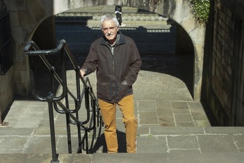 Ramón Zallo, autor de «El declive económico de Busturialdea-Urdaibai: Dilemas y propuestas». (Monika DEL VALLE/FOKU)