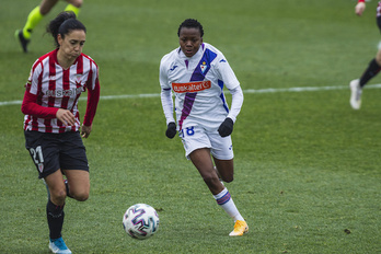 Eibarrek garaipena lortu zuen Lezaman lehen itzuliko derbian. (Aritz Loiola/Foku)