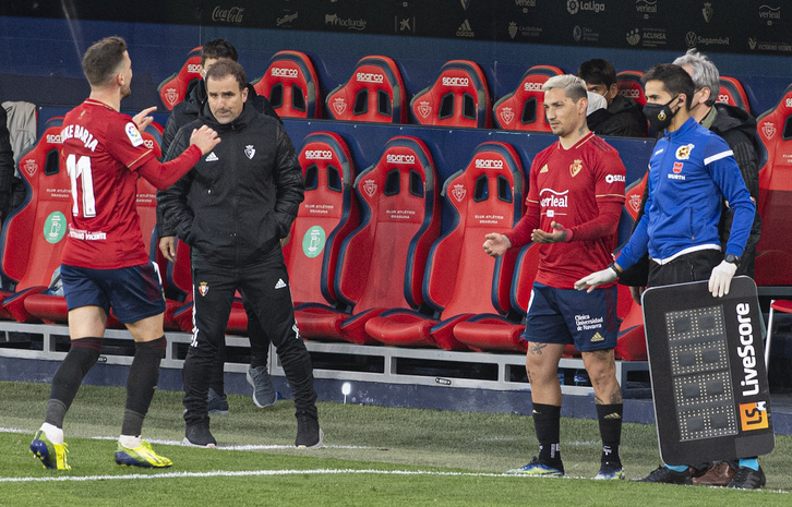 Jagoba Arrasate, Getaferen aurkako partidan (Jagoba MANTEROLA / FOKU)