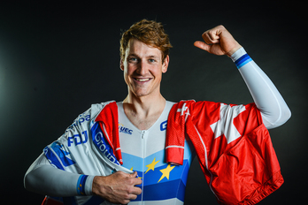 El suizo Stefan Küng ha confirmado el pronóstico en la crono. (GROUPAMA)