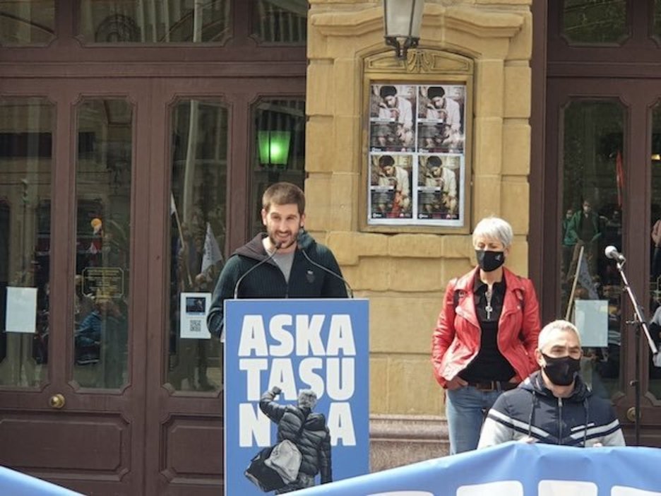 Bilboko ekitaldia. (@SortuEH) Bilboko ekitaldia. (@SortuEH)