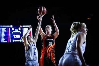 Emma Meesseman, el indescifrable elemento de un UMMC Ekaterimburgo que vuelve a reinar en Europa. (FIBA BASKETBALL)