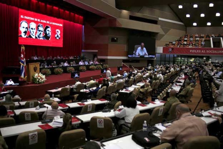 VIII Congreso del Partido Comunista, celebrado en La Habana. (Ariel LEY/FOKU)