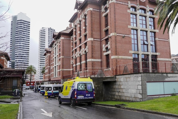 El presupuesto incluye una partida para la construcción de la Facultad de Medicina y Enfermería junto al Hospital de Basurto. (Marisol RAMIREZ | FOKU)