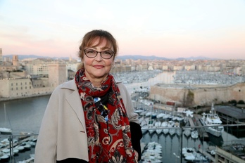 La actriz parisina Catherine Frot cumple el primero de mayo los 65 años de edad en su mejor momento. (NAIZ)
