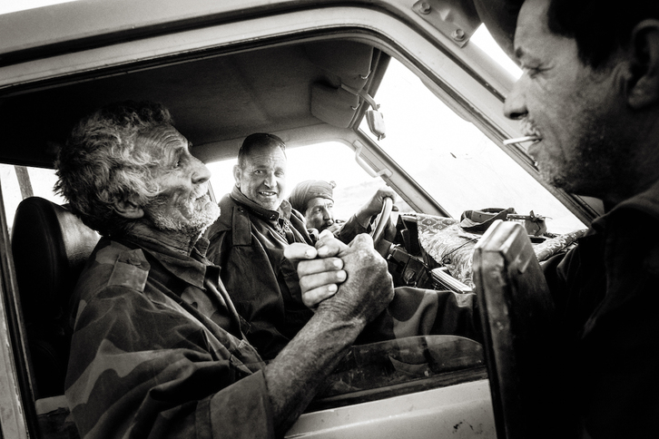 Dah al Bendir, jefe de la Guardia Nacional del Frente Polisario, muerto recientemente por un dron. (Andoni LUBAKI)