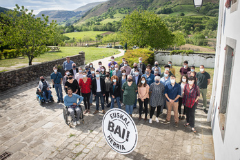 EH Bai affirmera sa position dans les douze cantons du Pays Basque Nord. © Guillaume FAUVEAU