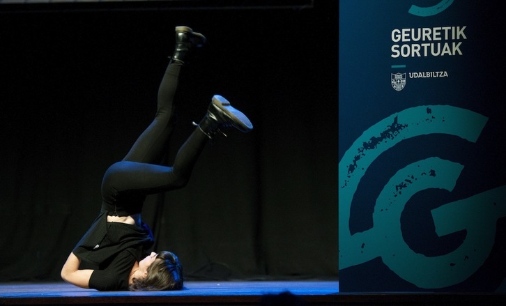 Udalbiltzako ‘Geuretik Sortuak’ proiektuaren aurkezpena. (Raul BOGAJO/FOKU)