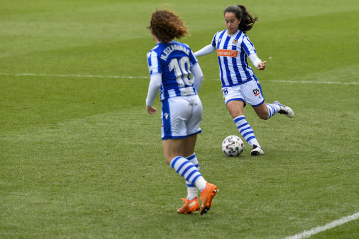 Eizagirre eta Rabano daude positiboen artean, jokalariek euren sare sozialen bidez azaldu dutenez. (Gorka Rubio/Foku)