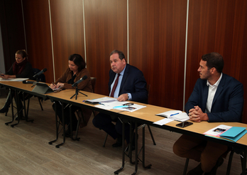 Martine Vals et Max Brisson ont exprimé leur volonté de soutenir la jeunesse ainsi que l'autonomie des personnes âgées. © Bob EDME