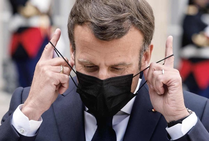 Macron ha anunciado las diferentes fases de la desescalada. (Ludovic MARIN/AFP)