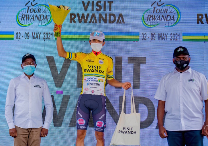 Imagen del Tour de Ruanda que se disputa estos días en el país africano. (TOUR RWANDA)