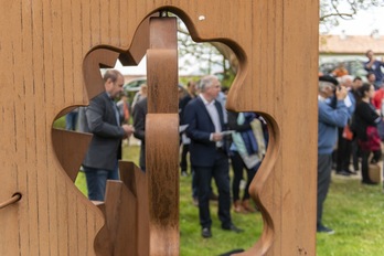 Escultura en Sara para recordar la miseria que trajeron las tropas de Napoleón. (GUILLAUME FAUVEAU)