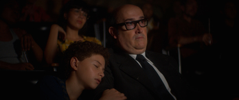 Héctor niño (Nicolás Reyes Cano) y su padre (Javier Cámara). (NAIZ)