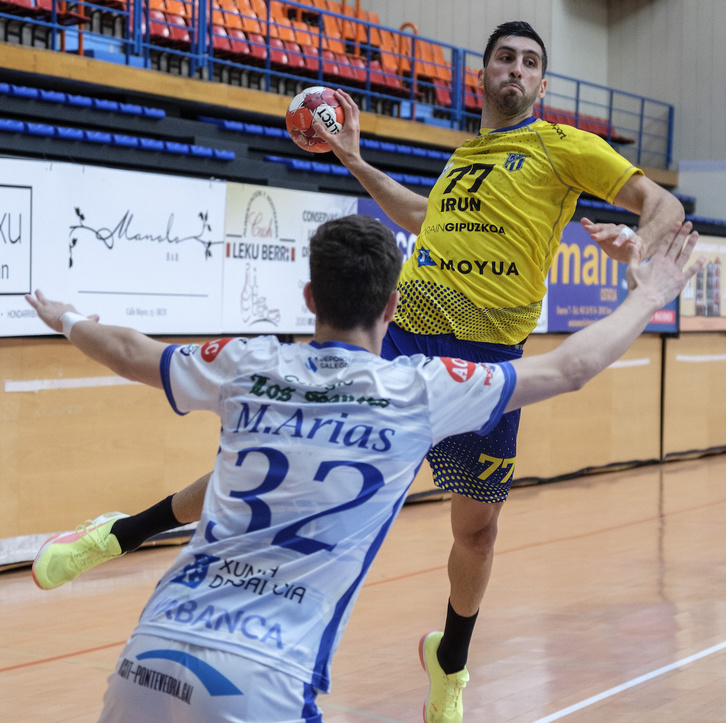 Bidasoa ha sido una apisonadora en ataque. (Jon URBE/FOKU)