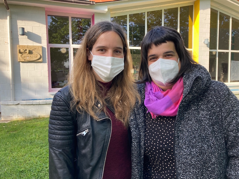 Paula Gonzalez eta Igone Zubizarreta