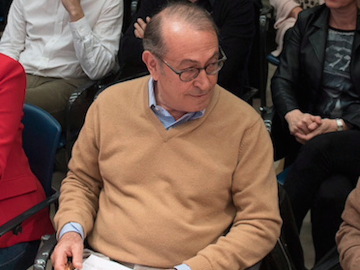 Nicolás Redondo Terreros, en un acto del PSE de 2017. (Juan Carlos RUIZ/FOKU)