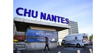 Nantesko unibertsitate-ospitalea. (Loic VENANCE/AFP)