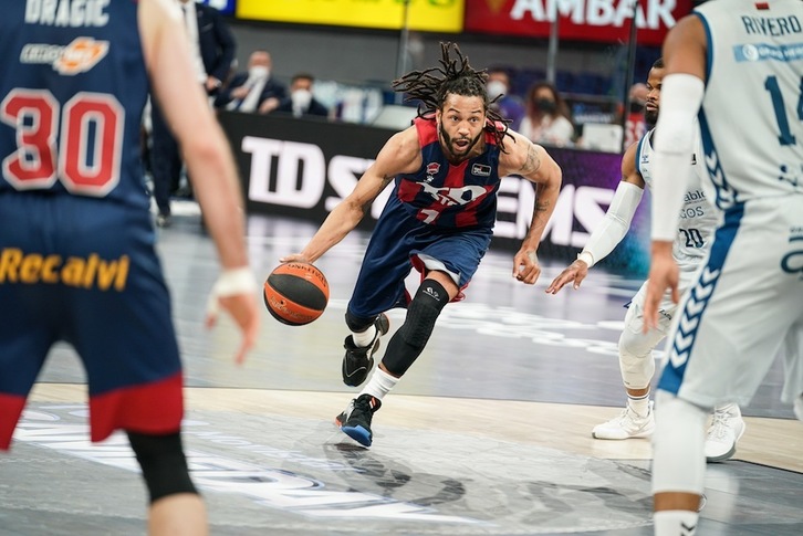 Saski Baskonia apira a volver a jugar el próximo martes. (Endika PORTILLO / FOKU)