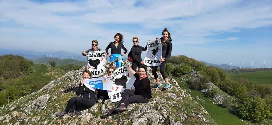 Euskal Herriko 650 tontorretara izan dira igoerak. (@sare_herritarra) Euskal Herriko 650 tontorretara izan dira igoerak. (@sare_herritarra)