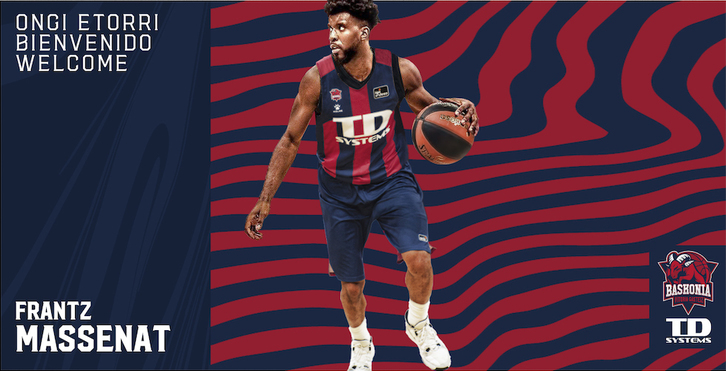 Frantz Massenat llega al Baskonia. (@Baskonia)