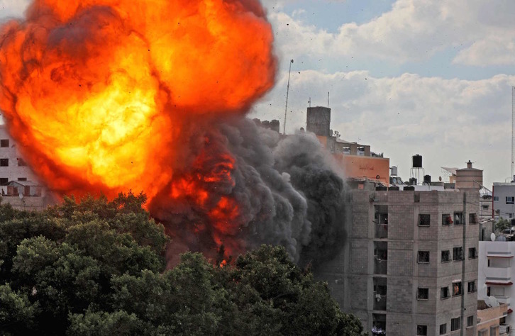 Israel ha seguido bombardeando Gaza. (AFP)