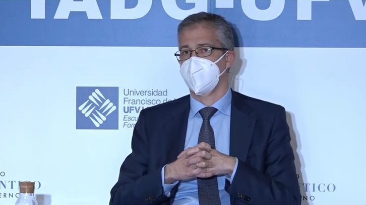 El gobernador del Banco de España, Pablo Hernández de Cos. (EUROPA PRESS)