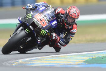 El francés Fabio Quartararo saldrá primero en la carrera de casa (Jean François MONIER / AFP)