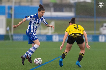 El Alavés no ha podido con el Oviedo Moderno. (Deportivo Alavés)