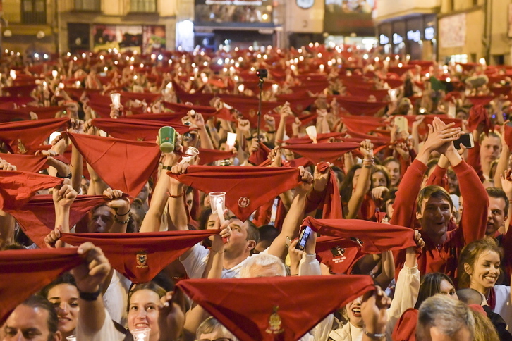 El último Pobre de Mí, en el año 2019. (Idoia ZABALETA/FOKU)