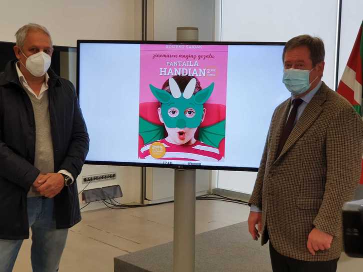 Zinemazale Berriak programaren aurkezpena, Bilbon. (NAIZ)