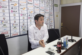 Braulio Vázquez cumple su cuarta temporada como director deportivo rojillo. (Lander F. ARROYABE/FOKU)