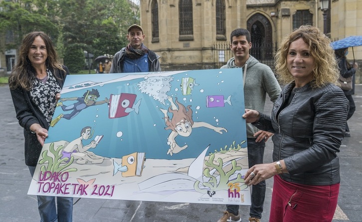 Hik Hasiren Udako Topaketa Pedagogikoen aurkezpena. (Andoni CANELLADA/FOKU)